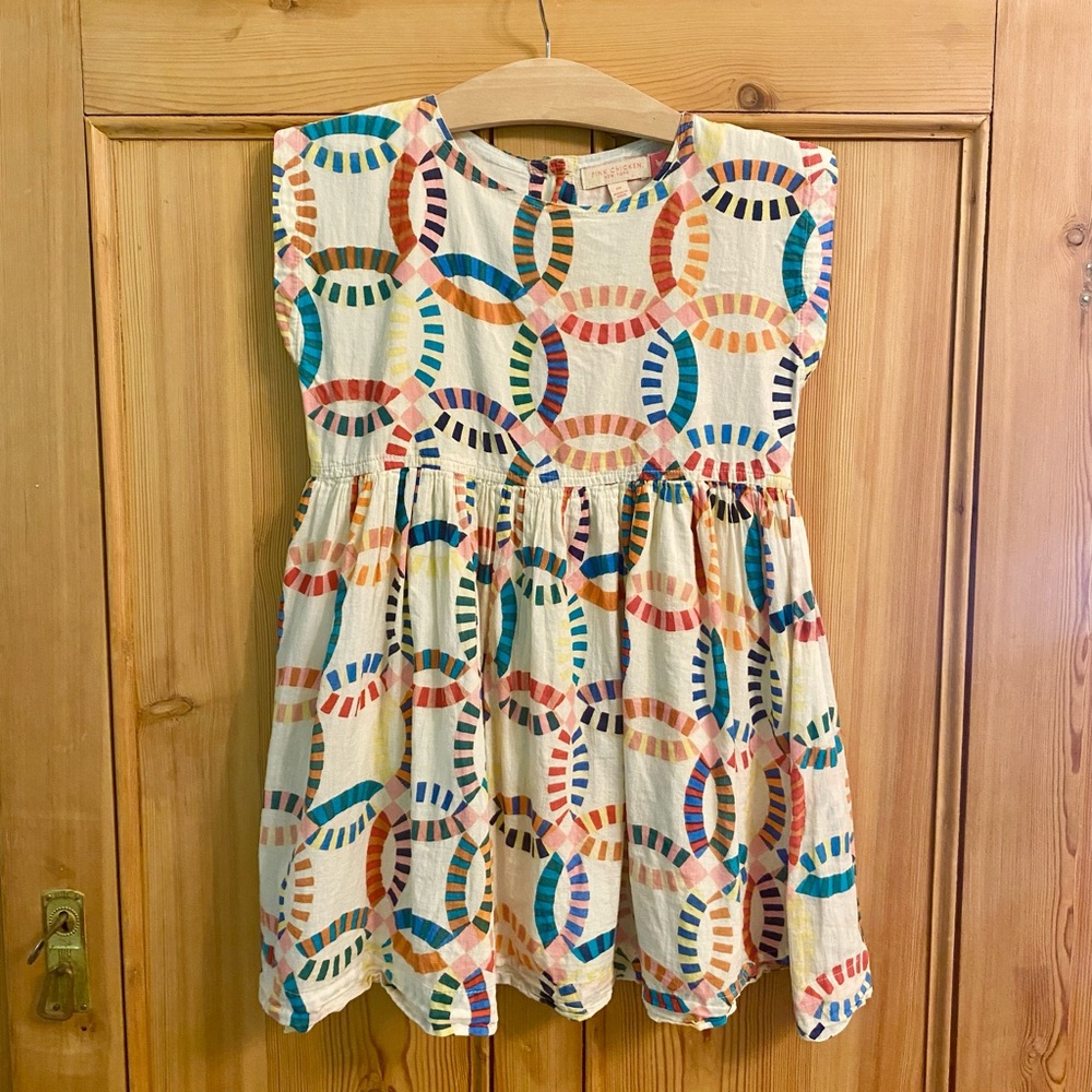 Pink Chicken Multicolored Sundress